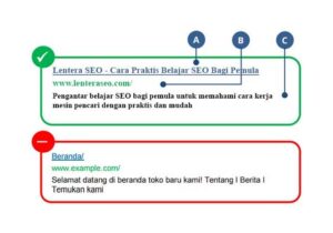 tampil baik dalam hasil pencarian