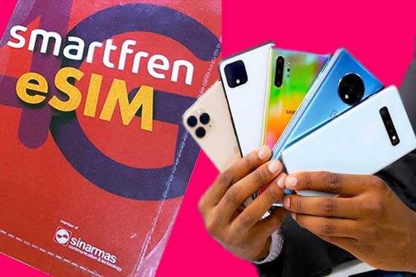 smartfren-eSIM smartphone