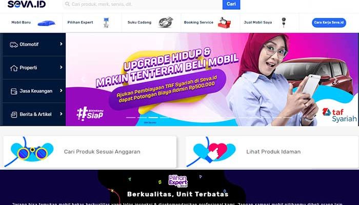 website seva otomotif