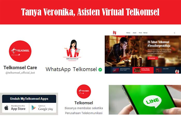 Cara Tanya Veronika, Asisten Virtual Telkomsel Dengan Mudah