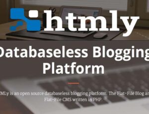 HTMLy Platform Blogging PHP