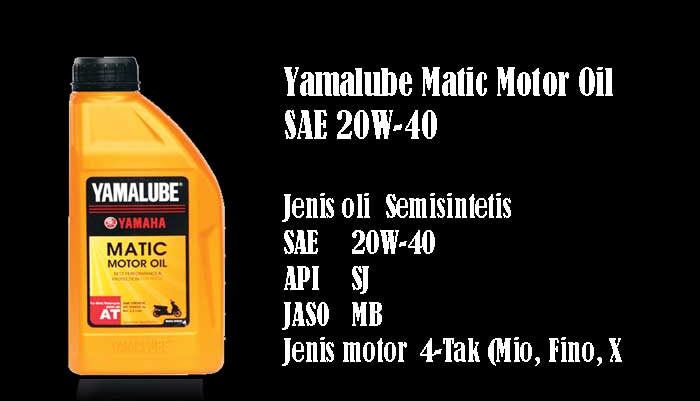 Yamalube Matic Motor Oil SAE 20W-40