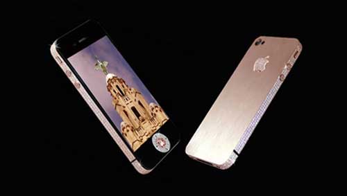 Iphone 4 Diamond Rose