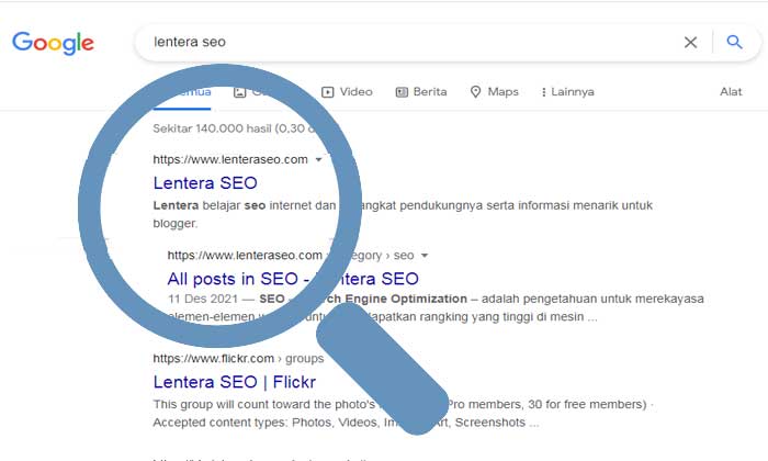 keyword organik
