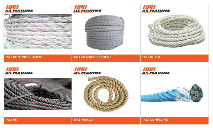 Jenis dan Harga Tali Tambang