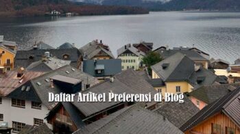 Daftar Artikel Preferensi di Blog
